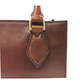 the bridge Handtasche Rindleder braun
